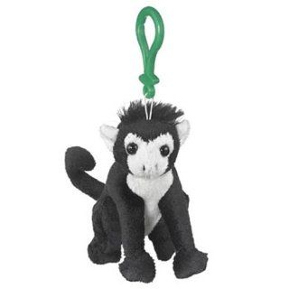 Plush Spider Monkey Stuffed Animal Backpack Clip Toy Keychain WildLife Hanger Toys & Games