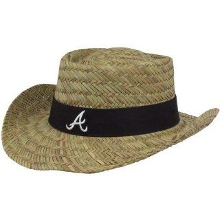 Atlanta Braves hats : '47 Brand Atlanta Braves Gambler Bogie Straw Hat : Sports Fan Apparel : Sports & Outdoors