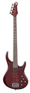 MTD Kingston "The Z" Bass Guitar (4 String, Rosewood/Transparent Cherry): Musical Instruments