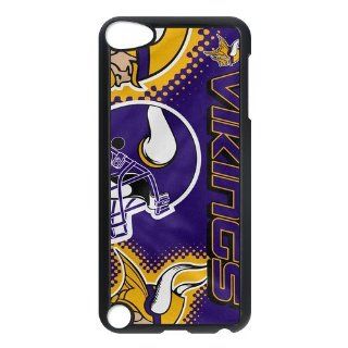 Custom NFL Minnesota Vikings Back Cover Case for iPod Touch 5th Generation LLIP5 1085: Cell Phones & Accessories