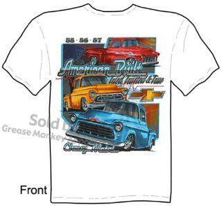 SIZE Large 55 56 57 Chevy Truck T Shirt Chevrolet 1955 1956 1957 Pickup Tee: Everything Else
