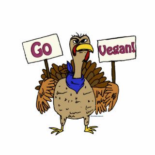Go Vegan   Talking Turkey Photo Sculptures