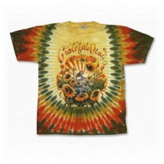 Grateful Dead "Sunflower" Tie Dye T Shirt   XX Large at  Mens Clothing store: Fashion T Shirts