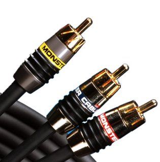 Monster Cable MS MV2/250 Satellite Audio/Video Hookup Kit, Pair (1 Meter): Electronics