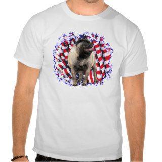 Pug Patriot T Shirts