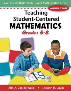 Single User e book DVD for Teaching Student Centered Mathematics Grades 5 8 (9780137057139): John A. Van de Walle, Lou Ann H. Lovin: Books