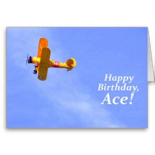 Happy Birthday, Ace! Greeting Card