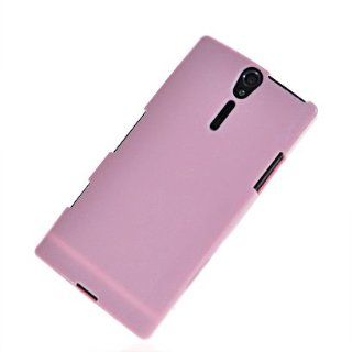 MOONCASE Glitter Soft Gel Tpu Silicone Skin Style Devise Back Case Cover for Sony Xperia S Arc HD Lt26i Babypink: Cell Phones & Accessories