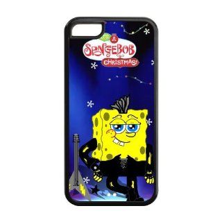 SpongeBob Squarepants iPhone 5C Case Cover with High Quality Cell Phones & Accessories