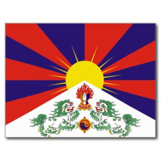Flag of Tibet Post Cards