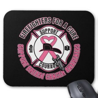 Firefighters For A Cure Breast Cancer Mouse Pad