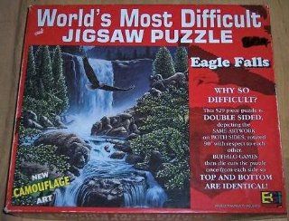 Eagle Falls; World's Most Difficult Jigsaw Puzzle; 529 Pcs: Toys & Games