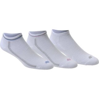 Womens Sof Sole Coolmax Lite Socks 3 Pack   Size: Large, White