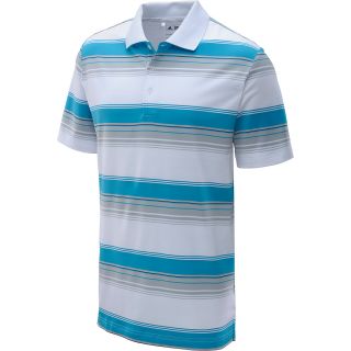 adidas Mens Puremotion Merch Stripe Short Sleeve Golf Polo   Size: 2xl,