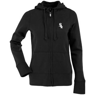 Antigua Womens Chicago White Sox Signature Hooded Full Zip Sweatshirt   Size