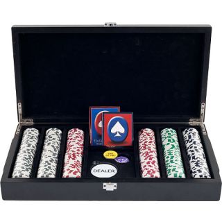 Trademark Global 300 11.5g 4 Aces Poker Chips in Las Vegas Sign Case (10 1003 