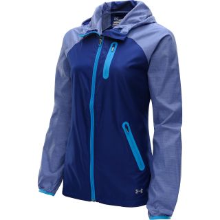 UNDER ARMOUR Womens Qualifier Woven Full Zip Running Jacket   Size: Large,