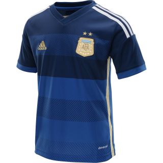 adidas Kids Argentina Away Short Sleeve Soccer Jersey   Size: Smallreg, Pride
