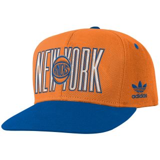 adidas Youth New York Knicks Lifestyle Team Color Snapback   Size: Youth