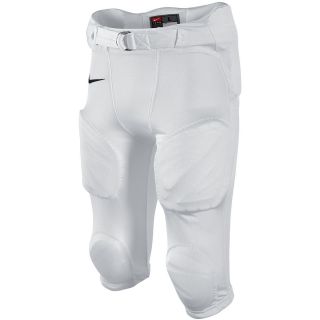 NIKE Boys Integrated Football Pants   Size: Large, White/black
