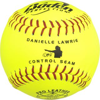 BADEN Perfection Leather 12 Softball, Yellow