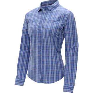 MOUNTAIN HARDWEAR Womens TrinaLake Plaid Long Sleeve Shirt   Size 12,