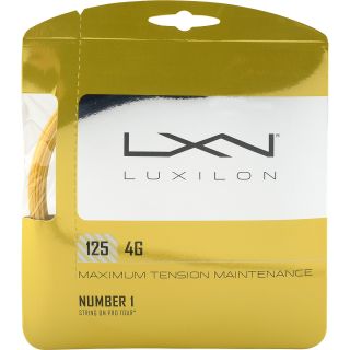 LUXILON 4G 125 Tennis String   Size: 40, Yellow