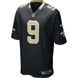 NIKE Mens New Orleans Saints Drew Brees Game Team Color Jersey   Size: Small,