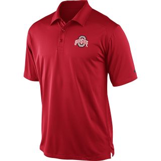 NIKE Mens Ohio State Buckeyes Dri FIT Coaches Polo   Size: Xl, Red