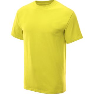 CHAMPION Mens Short Sleeve Jersey T Shirt   Size: Large, Acid/black