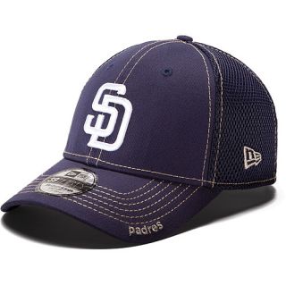 NEW ERA Mens San Diego Padres Neo 39THIRTY Structured Fit Cap   Size: S/m, Navy