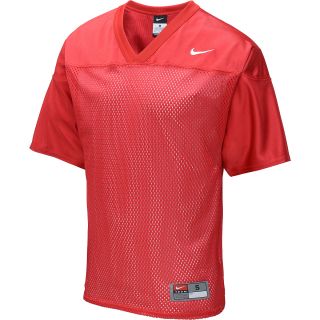NIKE Mens Core Practice Football Jersey   Size: Medium, Scarlet/white