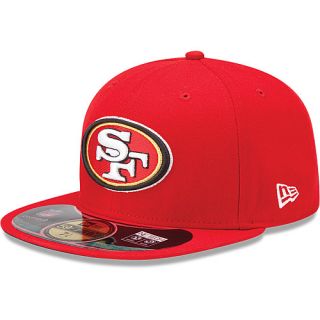 NEW ERA Mens San Francisco 49ers Official On Field 59FIFTY Fitted Hat   Size: