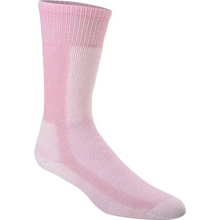 THORLO Kids Snow Moderate Cushion Over Calf Socks   Size Youth Large, Pink