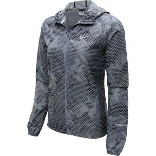 NIKE Womens Printed Distance Full Zip Running Jacket   Size: Xl, Cool