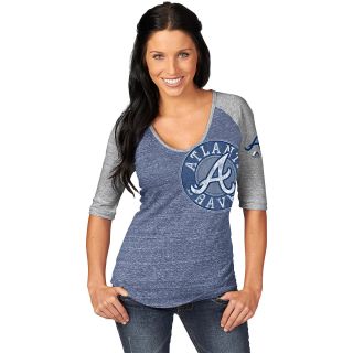 MAJESTIC ATHLETIC Womens Atlanta Braves League Excellence T Shirt   Size: Xl,