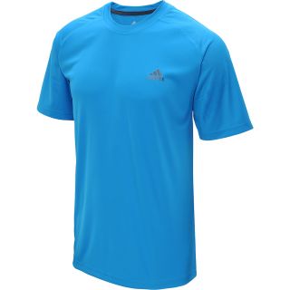 adidas Mens ClimaCore Short Sleeve T Shirt   Size: Xl, Blue/onix