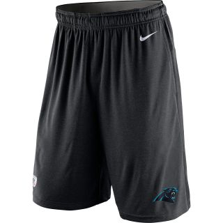 NIKE Mens Carolina Panthers Dri FIT Fly Shorts   Size: Small, Black/white