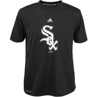 adidas Youth Chicago White Sox ClimaLite Team Logo Short Sleeve T Shirt   Size: