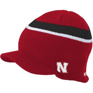 adidas Youth Nebraska Cornhuskers Visor Knit Hat   Size: Youth