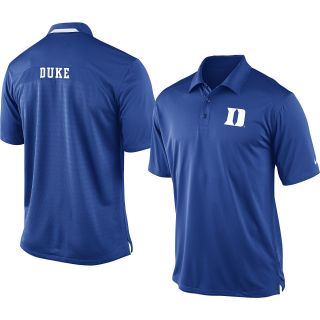 NIKE Mens Duke Blue Devils Dri FIT Coaches Polo   Size: Medium, Royal