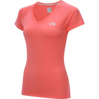 THE NORTH FACE Womens Reaxion Amp V Neck Short Sleeve T Shirt   Size: Xl,