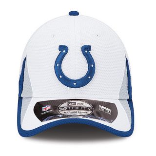 NEW ERA Mens Indianapolis Colts Training Camp 39THIRTY Stretch Fit Cap   Size: