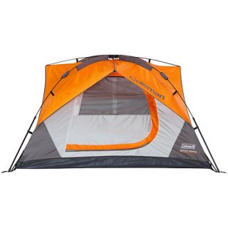 Coleman 3 Person Instant Dome Tent, Orange/grey (2000012218)