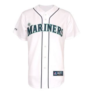 Majestic Athletic Seattle Mariners Blank Replica Home Jersey   Size: XXL/2XL,