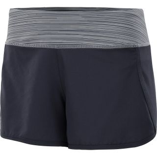 UNDER ARMOUR Womens Get Going Running Shorts   Size: Large, Lead/aluminum