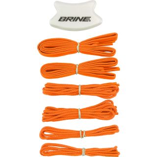 BRINE Mesh Pocket Lacrosse Strings Pack, Orange