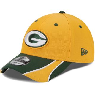 NEW ERA Mens Green Bay Packers 39THIRTY Vizaslide Cap   Size S/m, Yellow