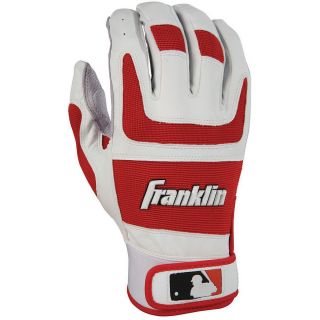 Franklin Shok Sorb Pro Series Home & Away Adult Gloves   Size: Small, Red