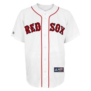 Majestic Athletic Boston Red Sox Blank Replica Home Jersey   Size: XXL/2XL,